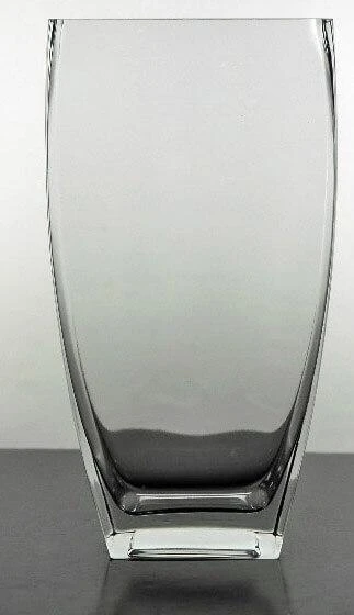 Tapered Curve Rectangle Vase 11.75in 1 Tapered Curve Rectangle Vase 11.75in