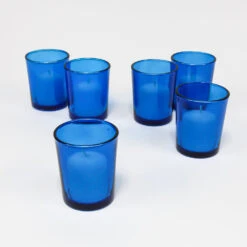 Eastland Votive Holder Blue Set Of 72