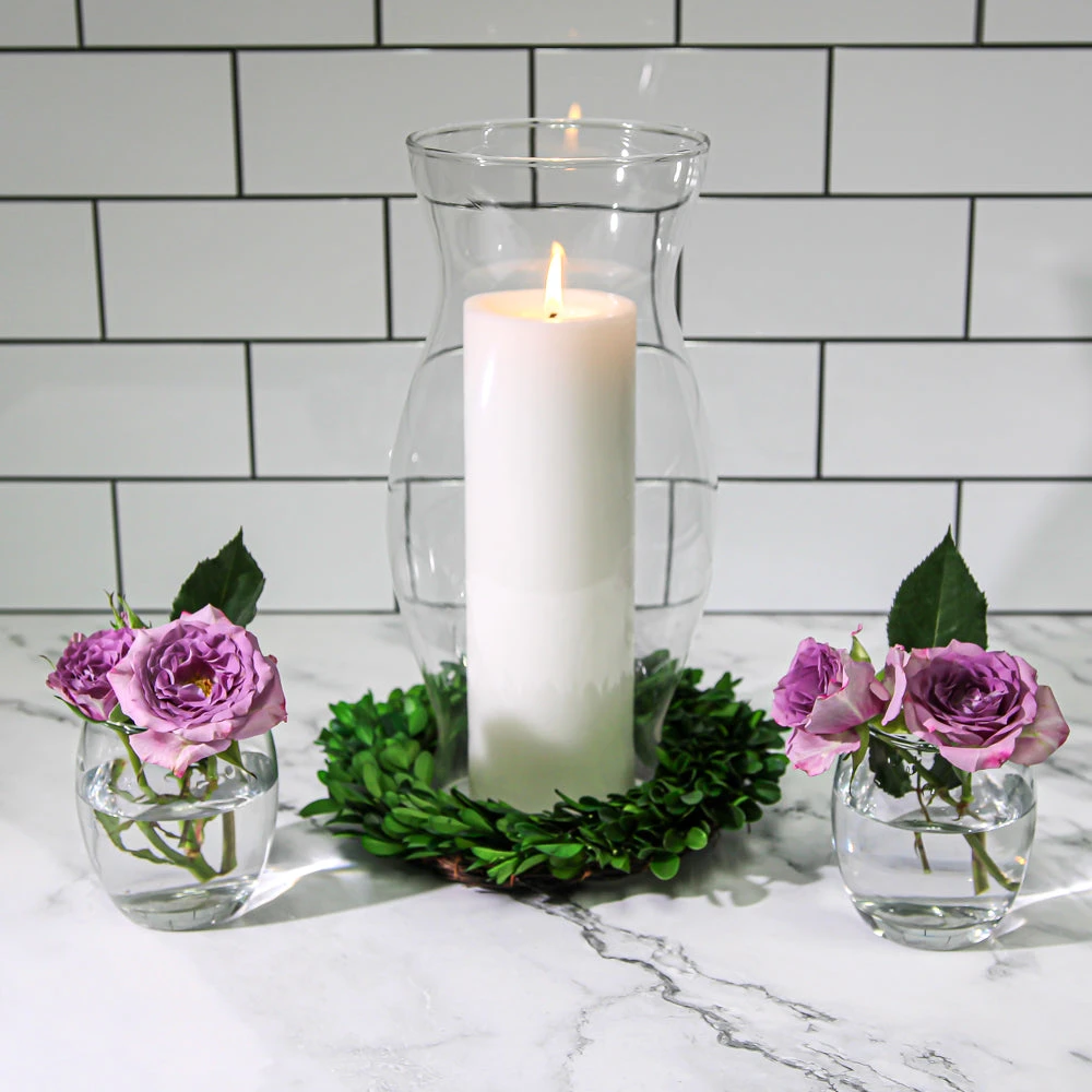 Richland Pillar Candles 3"x9" White Set Of 12 3 Richland Pillar Candles 3"x9" White Set Of 12 - Image 3