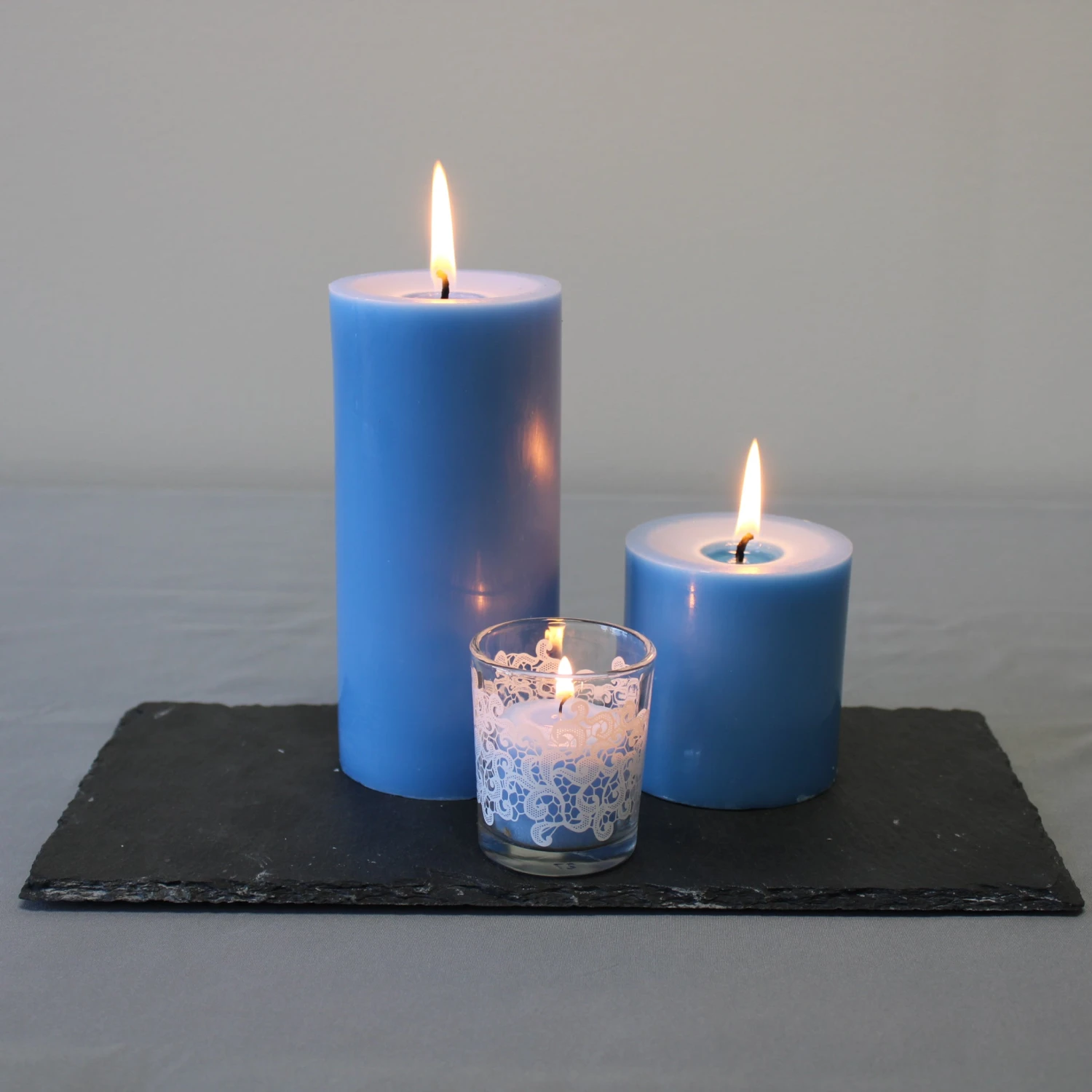Richland Rectangle Natural Slate Coaster 11.75"x6" Set Of 6 3 Richland Rectangle Natural Slate Coaster 11.75"x6" Set Of 6 - Image 3
