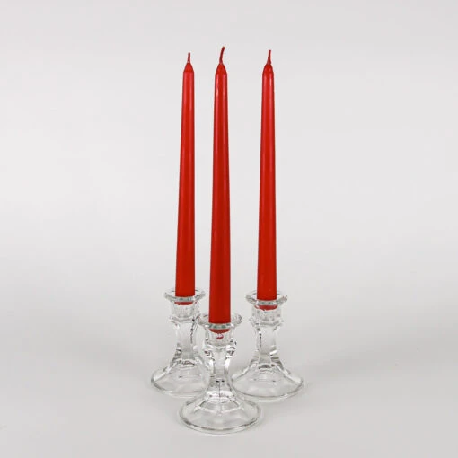 Richland Taper Candles 10" Red Set Of 50