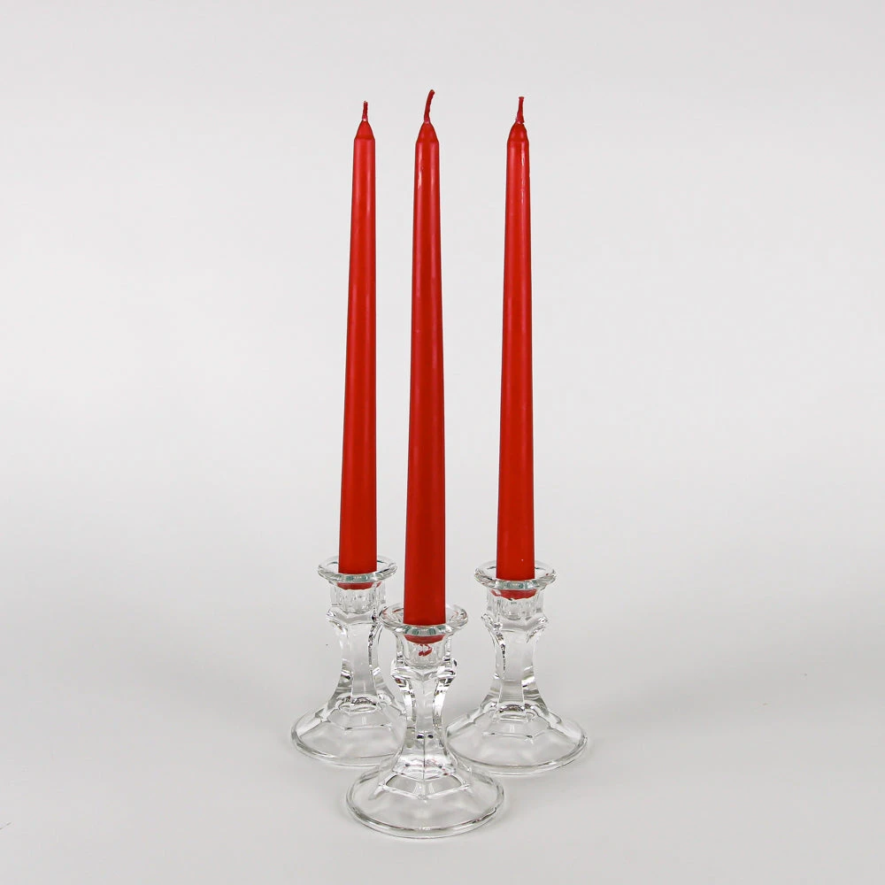 Richland Taper Candles 10" Red Set Of 50 1 Richland Taper Candles 10" Red Set Of 50