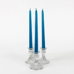 Richland Taper Candles 10" Blue Set Of 50