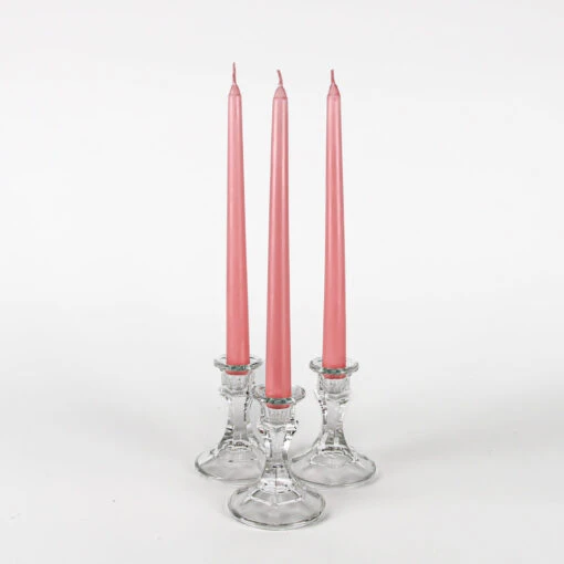 Richland Taper Candles 10" Pink Set Of 50