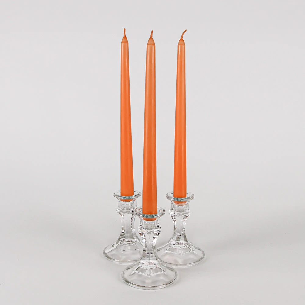 Richland Taper Candles 10" Orange Set Of 50 1 Richland Taper Candles 10" Orange Set Of 50