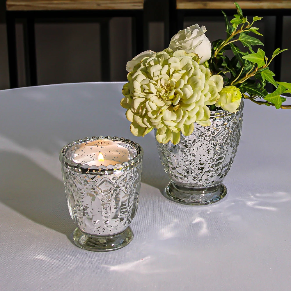Richland Holder Royal Mercury Petite Silver Set Of 48 2 Richland Holder Royal Mercury Petite Silver Set Of 48 - Image 2