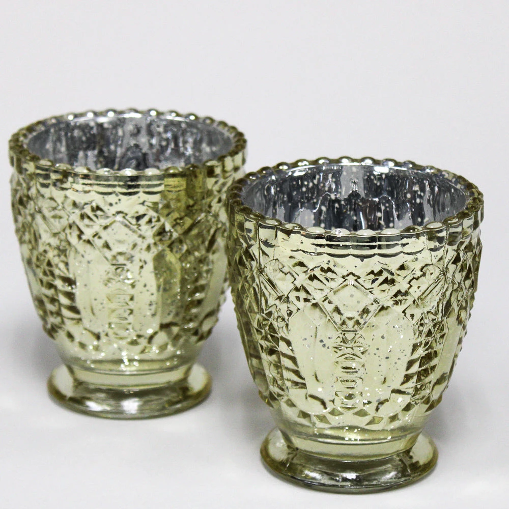 Richland Holder Royal Mercury Grande Metallic Gold Set Of 36 4 Richland Holder Royal Mercury Grande Metallic Gold Set Of 36 - Image 4