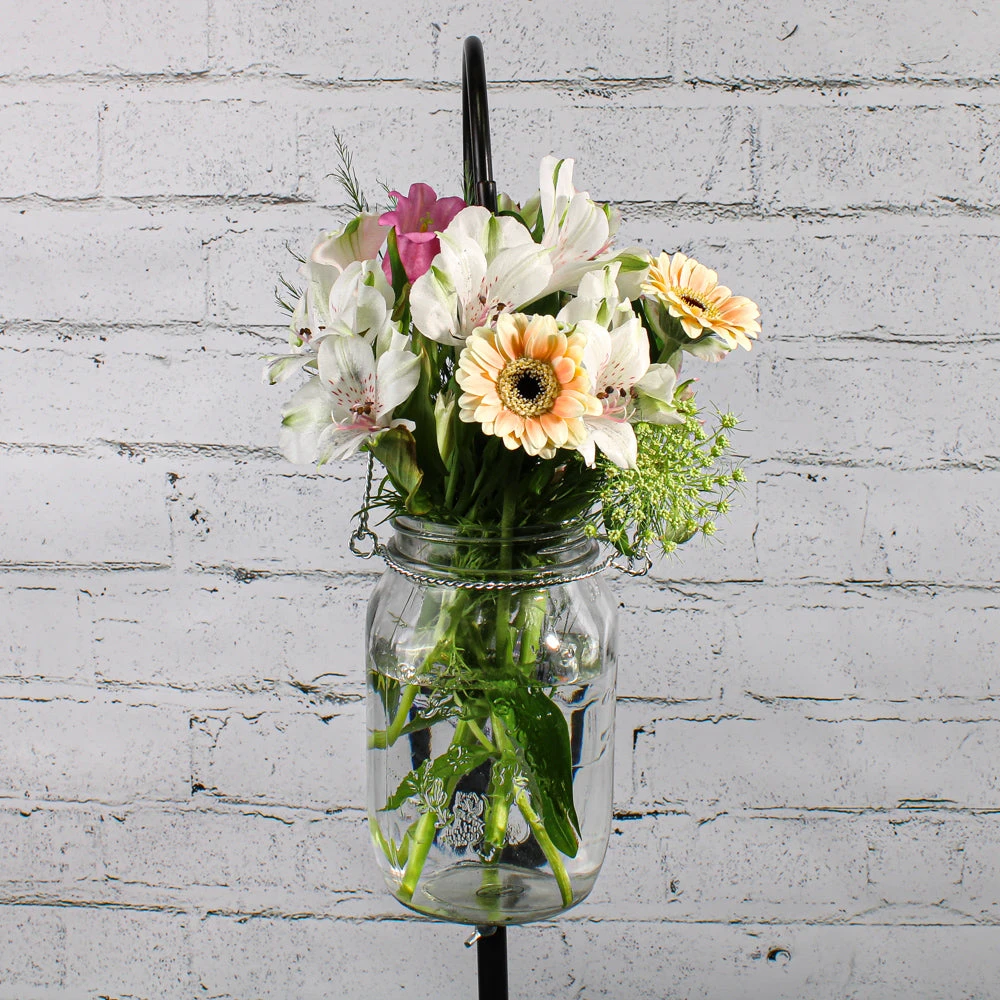 Eastland Large Mason Jar With Handle Set Of 6 4 Eastland Large Mason Jar With Handle Set Of 6 - Image 4