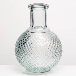 Richland Textured Glass Perfume Vase Set Of 6