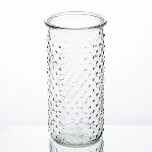 Richland Cylinder Vase Dotted Swiss Small Set Of 6