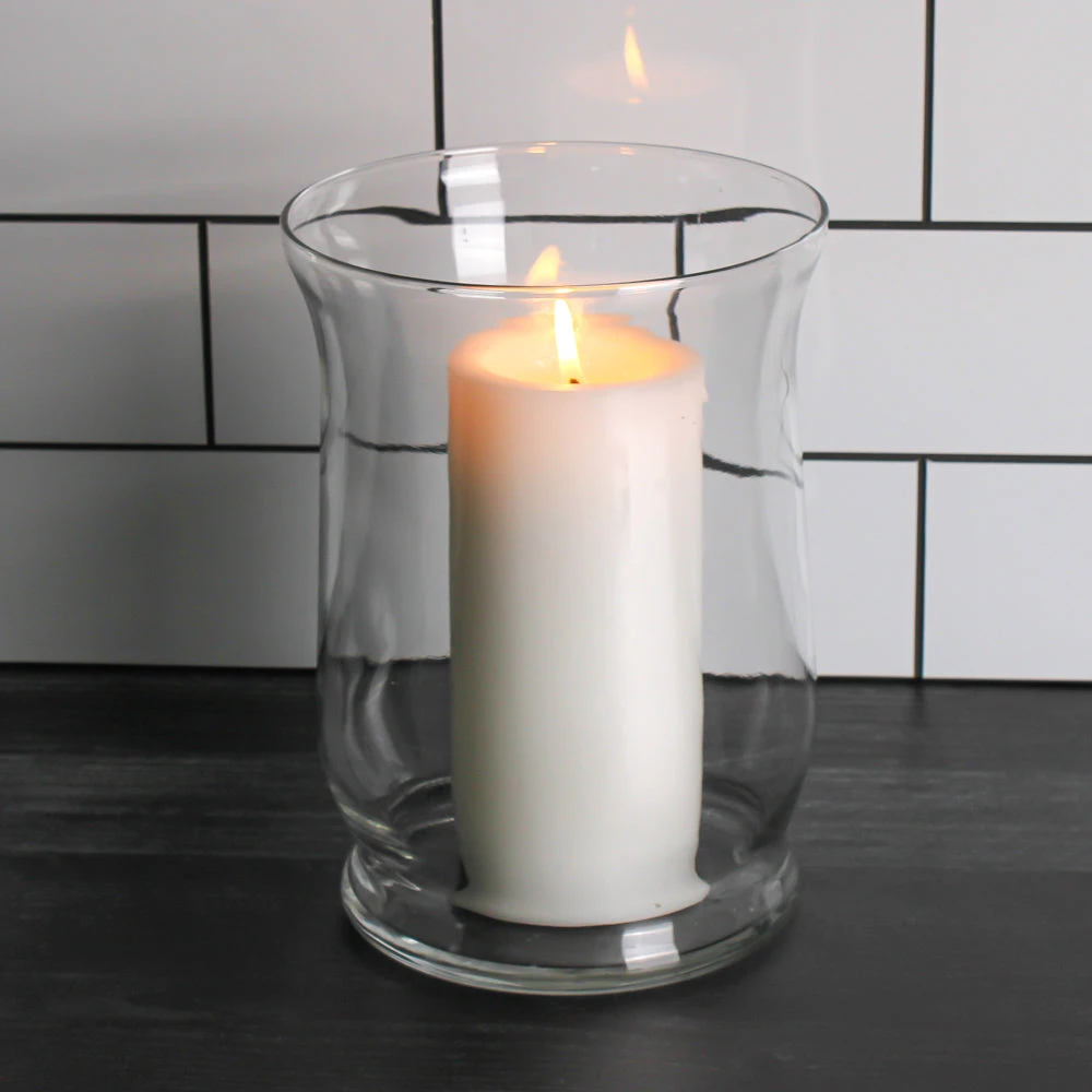 Eastland Adorn Hurricane Vase 8" Set Of 4 3 Eastland Adorn Hurricane Vase 8" Set Of 4 - Image 3