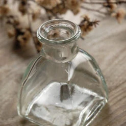 Richland Diamond Shaped 3" Glass Bottles 2oz Set Of 24