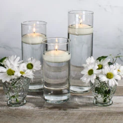 Eastland Cylinder Floating Candle Holders 7.5" , 9" & 10.5" Set Of 3 6 Eastland Cylinder Floating Candle Holders 7.5" , 9" & 10.5" Set Of 3 -Comme Des Garcons Store 6019 4883 03874405 1fe9 49d7 b592 8fa4e4bcbd8e