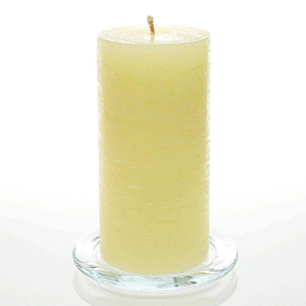 Richland Rustic Pillar Candle 3"x 6" Ivory Set Of 6 1 Richland Rustic Pillar Candle 3"x 6" Ivory Set Of 6