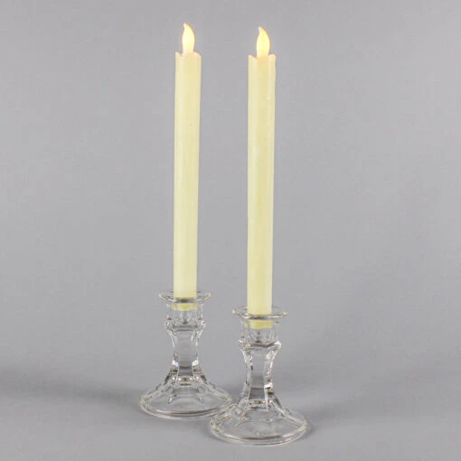 Richland Ivory LED Taper Candles 9.75" Set Of 48