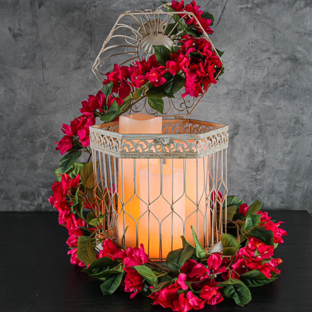 Richland 4" X 10" Large LED Pillar Candle With Wavy Top - Set Of 6 3 Richland 4" X 10" Large LED Pillar Candle With Wavy Top - Set Of 6 - Image 3