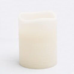 Richland LED Big Pillar Candles Ivory 6” X 8” Set Of 4