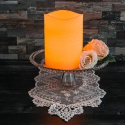 Richland LED Big Pillar Candle Ivory 6” X 8” 6 Richland LED Big Pillar Candle Ivory 6” X 8” -Comme Des Garcons Store 7182 5836