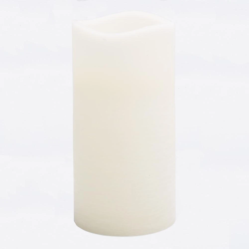 Richland LED Big Pillar Candles Ivory 6” X 12” 1 Richland LED Big Pillar Candles Ivory 6” X 12”