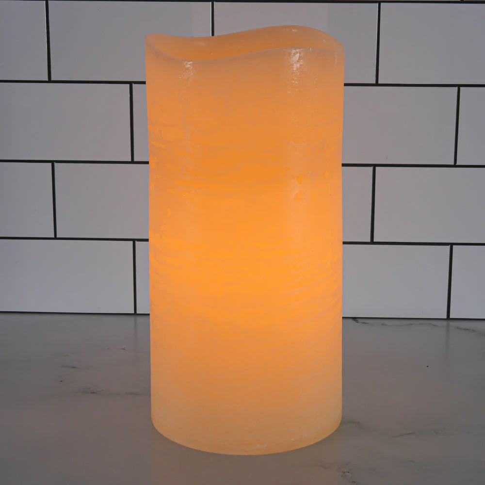 Richland LED Big Pillar Candles Ivory 6” X 12” Set Of 4 2 Richland LED Big Pillar Candles Ivory 6” X 12” Set Of 4 - Image 2