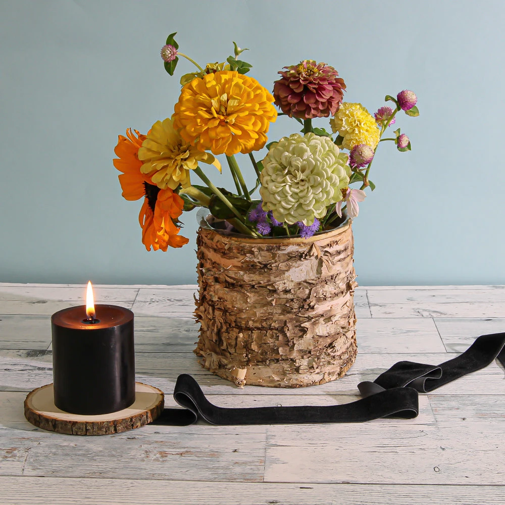 Richland Pillar Candles 3"x3" Black Set Of 12 3 Richland Pillar Candles 3"x3" Black Set Of 12 - Image 3