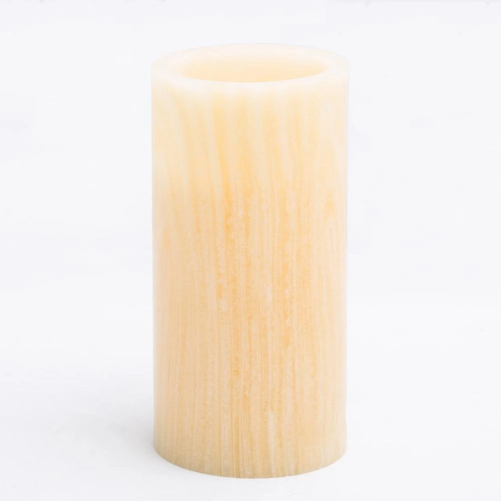 Richland Flameless LED Pillar Candle Birch 4" X 8" Set Of 12 1 Richland Flameless LED Pillar Candle Birch 4" X 8" Set Of 12