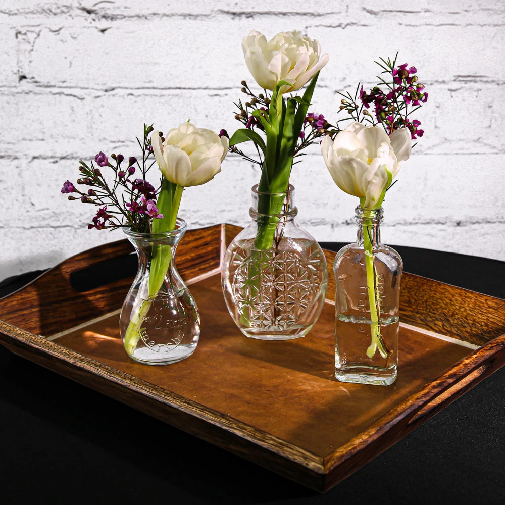 Richland Glass Bud Vase Clear Teardrop Set Of 36 2 Richland Glass Bud Vase Clear Teardrop Set Of 36 - Image 2
