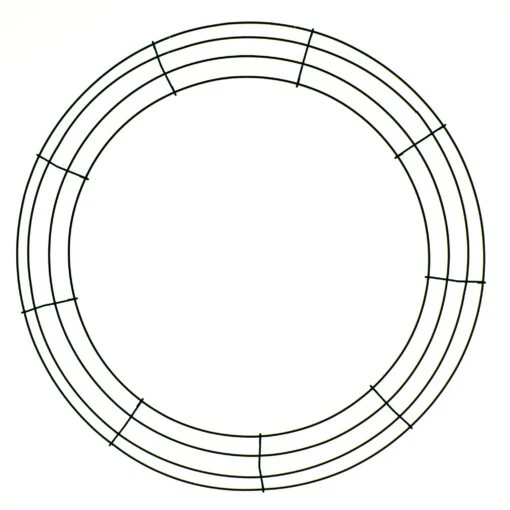 10 Box Wire 18" Wreath Frames