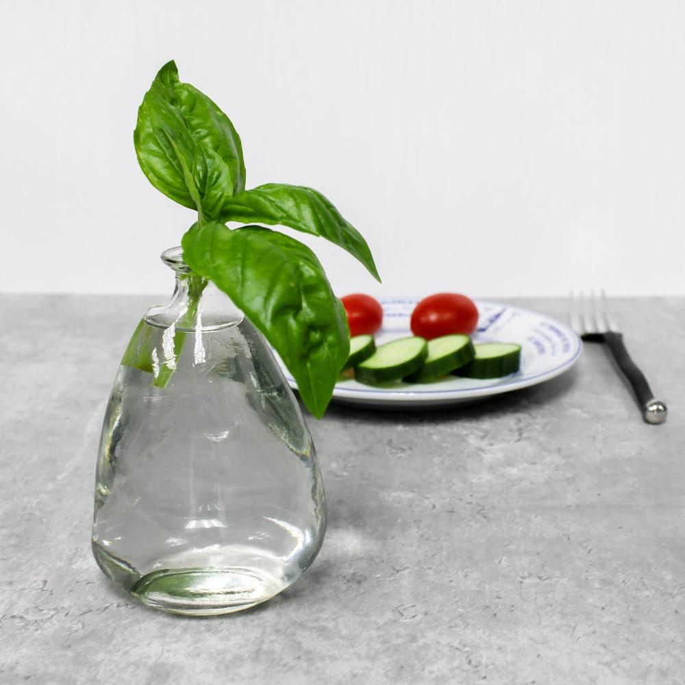Richland Boho Teardrop Glass Bottle 4.5" Set Of 48 2 Richland Boho Teardrop Glass Bottle 4.5" Set Of 48 - Image 2
