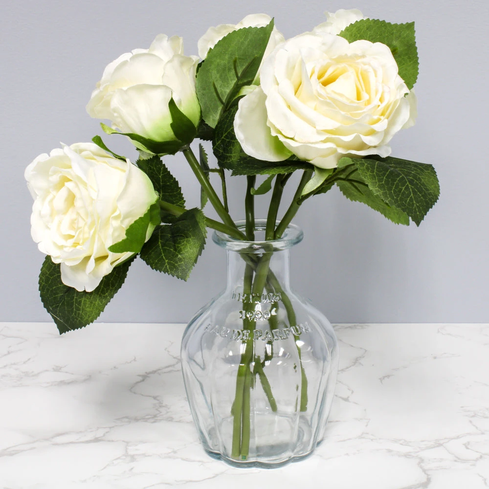Richland Vintage French Parfum Glass Bottle 5.5" Set Of 6 4 Richland Vintage French Parfum Glass Bottle 5.5" Set Of 6 - Image 4