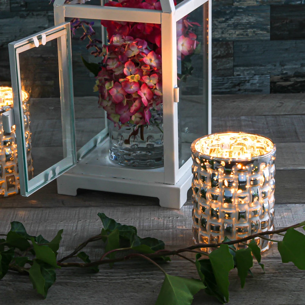 Richland Mosaic White Vase Set Of 48 4 Richland Mosaic White Vase Set Of 48 - Image 4