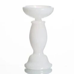 Richland White Glass Pillar Candle Holder Set Of 3 10 Richland White Glass Pillar Candle Holder Set Of 3 -Comme Des Garcons Store 9593 2
