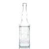Richland Vintage Square Glass Bottle Clear Set Of 12