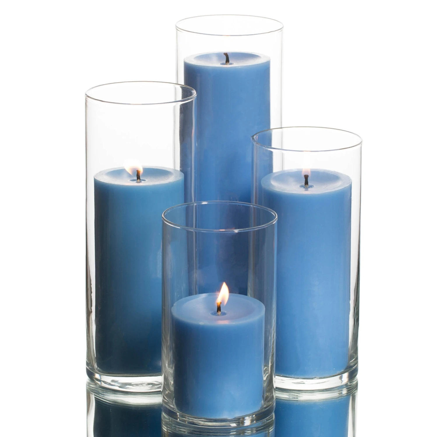 Richland Pillar Candles & Eastland Cylinder Holders Set Of 4 5 Richland Pillar Candles & Eastland Cylinder Holders Set Of 4 - Image 5