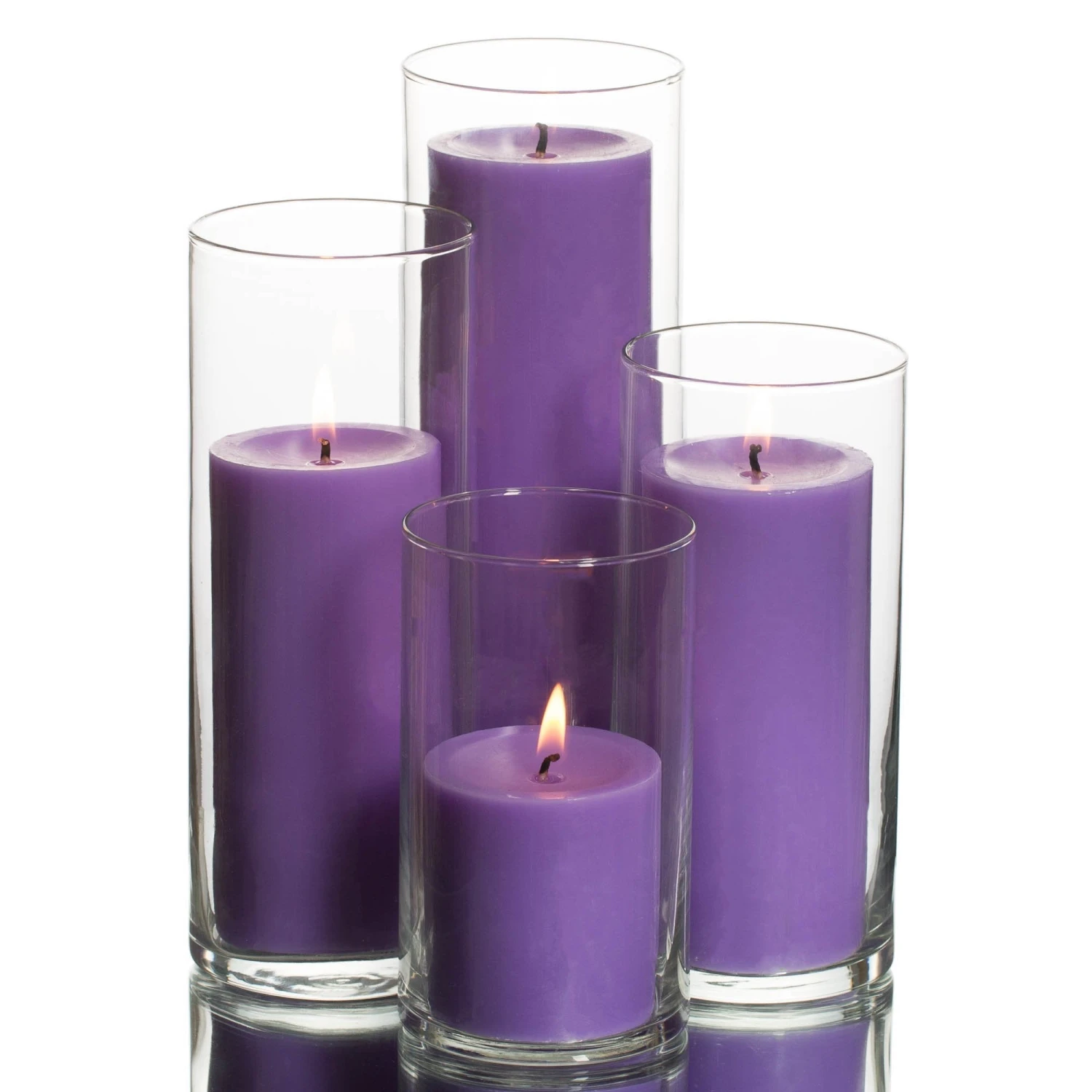Richland Pillar Candles & Eastland Cylinder Holders Set Of 4 7 Richland Pillar Candles & Eastland Cylinder Holders Set Of 4 - Image 7