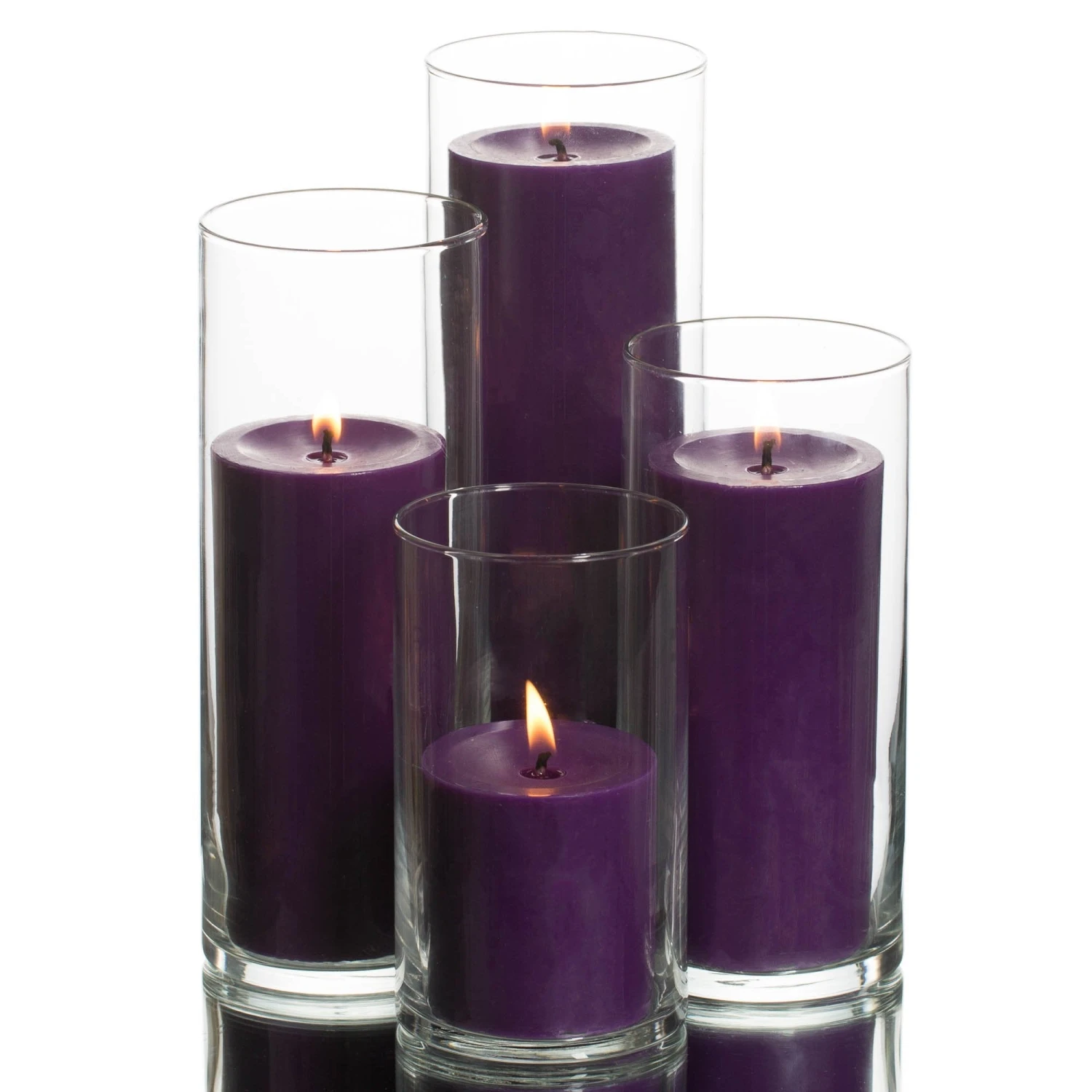 Richland Pillar Candles & Eastland Cylinder Holders Set Of 4 10 Richland Pillar Candles & Eastland Cylinder Holders Set Of 4 - Image 10