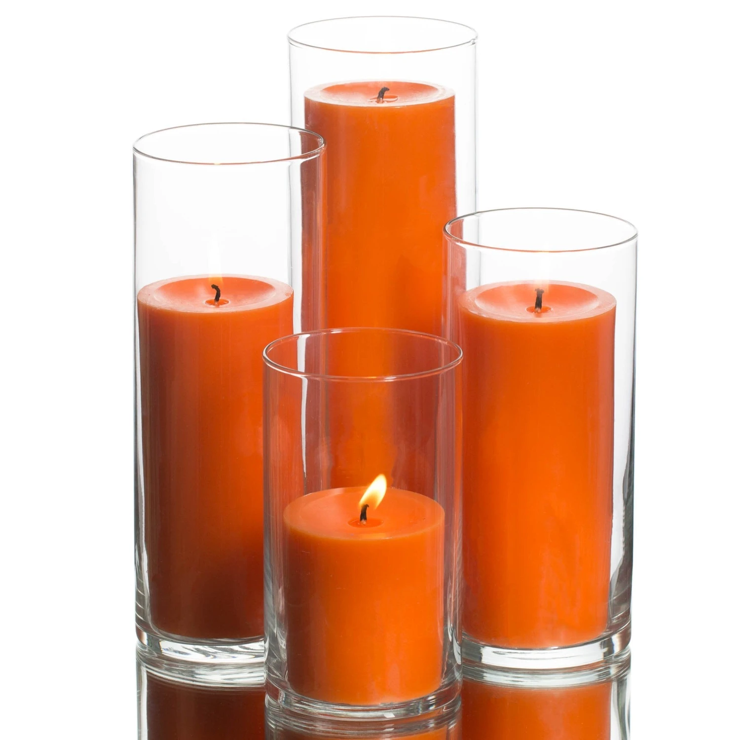 Richland Pillar Candles & Eastland Cylinder Holders Set Of 4 9 Richland Pillar Candles & Eastland Cylinder Holders Set Of 4 - Image 9