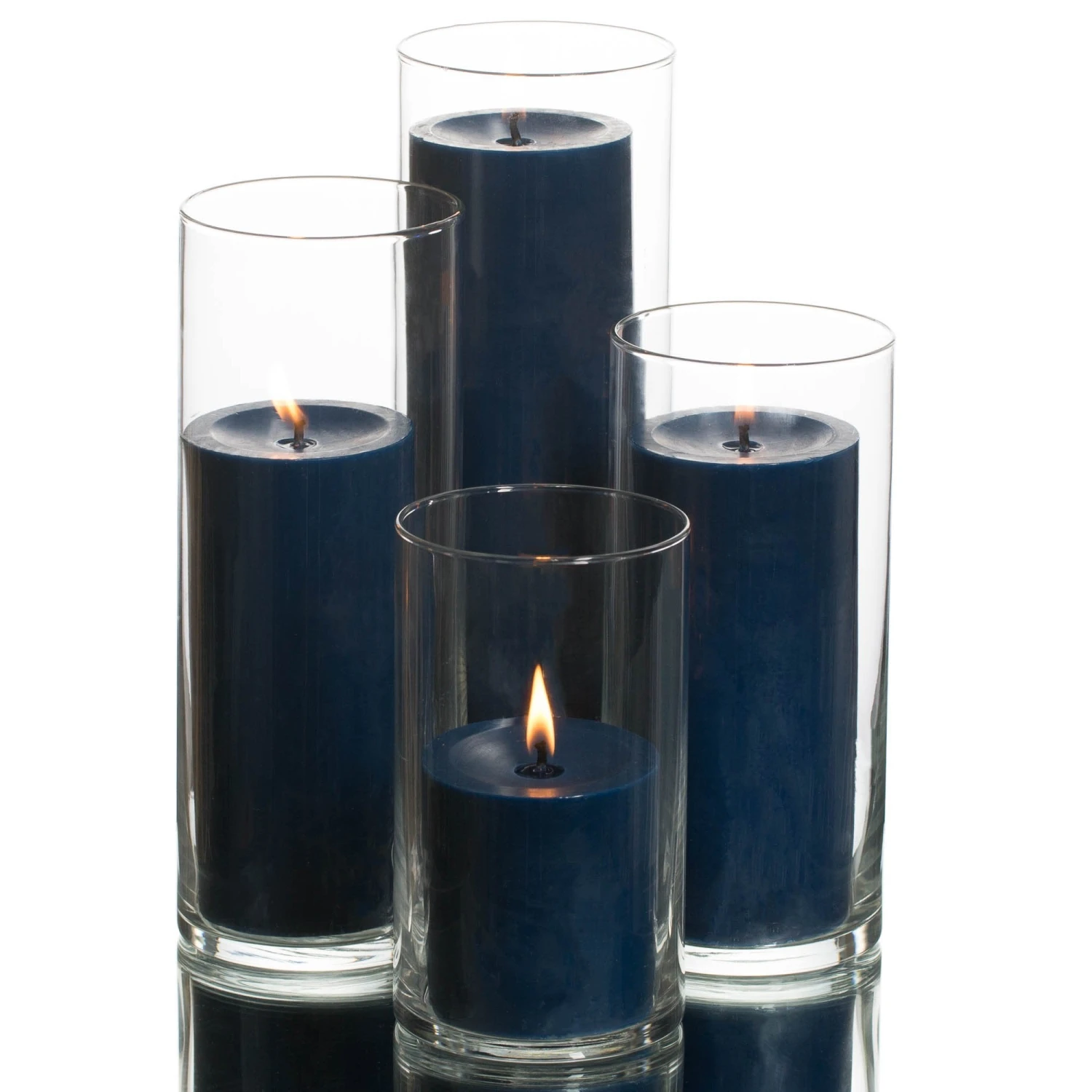 Richland Pillar Candles & Eastland Cylinder Holders Set Of 4 6 Richland Pillar Candles & Eastland Cylinder Holders Set Of 4 - Image 6
