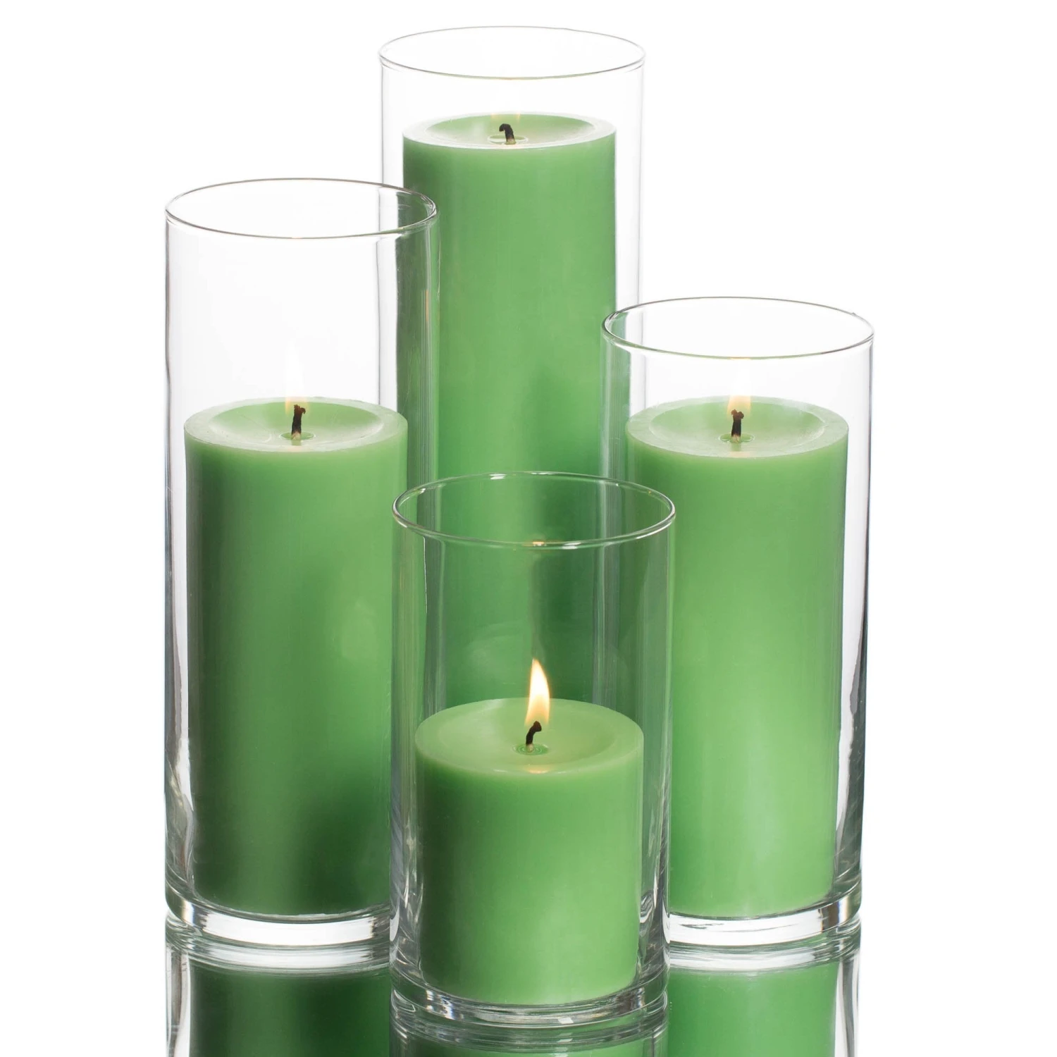 Richland Pillar Candles & Eastland Cylinder Holders Set Of 4 8 Richland Pillar Candles & Eastland Cylinder Holders Set Of 4 - Image 8