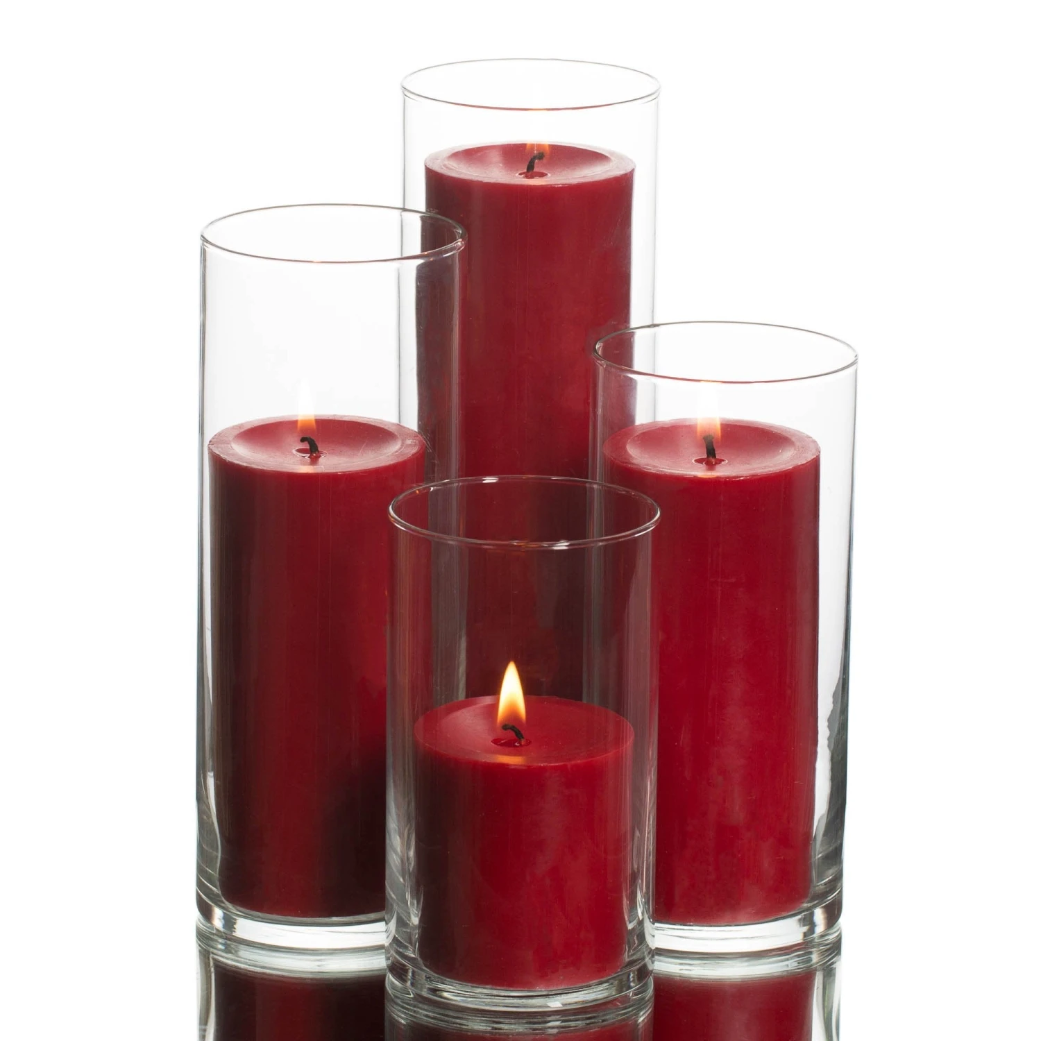 Richland Pillar Candles & Eastland Cylinder Holders Set Of 4 13 Richland Pillar Candles & Eastland Cylinder Holders Set Of 4 - Image 13