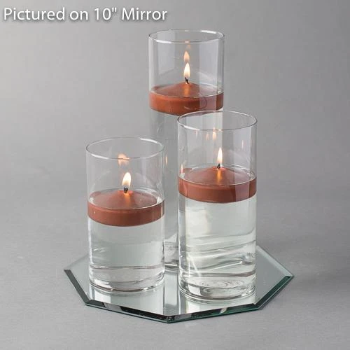 Eastland Octagon Mirror And Cylinder Vase Centerpiece With Richland 3" Floating Candles Set Of 84 7 Eastland Octagon Mirror And Cylinder Vase Centerpiece With Richland 3" Floating Candles Set Of 84 - Image 7
