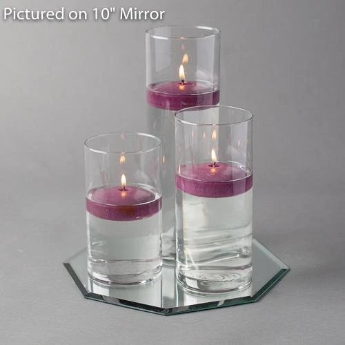 Eastland Octagon Mirror And Cylinder Vase Centerpiece With Richland 3" Floating Candles Set Of 84 11 Eastland Octagon Mirror And Cylinder Vase Centerpiece With Richland 3" Floating Candles Set Of 84 - Image 11