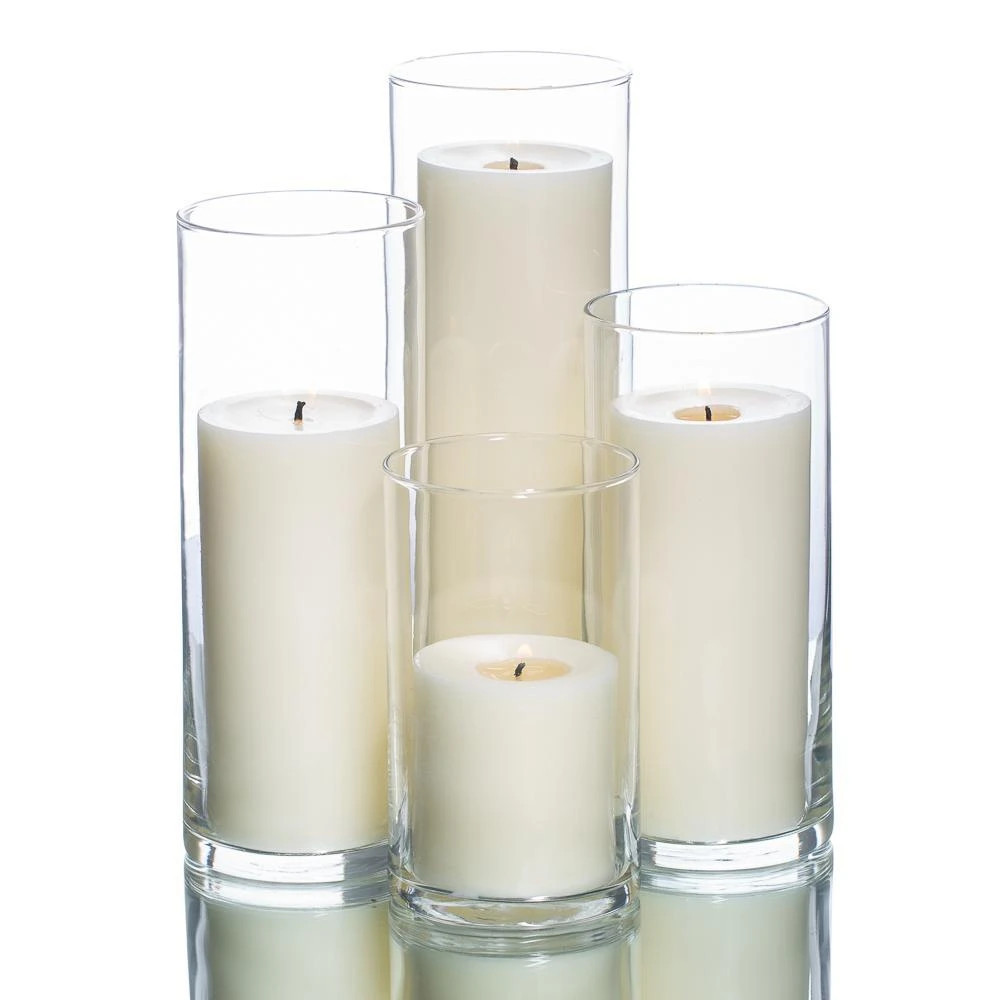 Richland Pillar Candles & Eastland Cylinder Holders Set Of 4 14 Richland Pillar Candles & Eastland Cylinder Holders Set Of 4 - Image 14