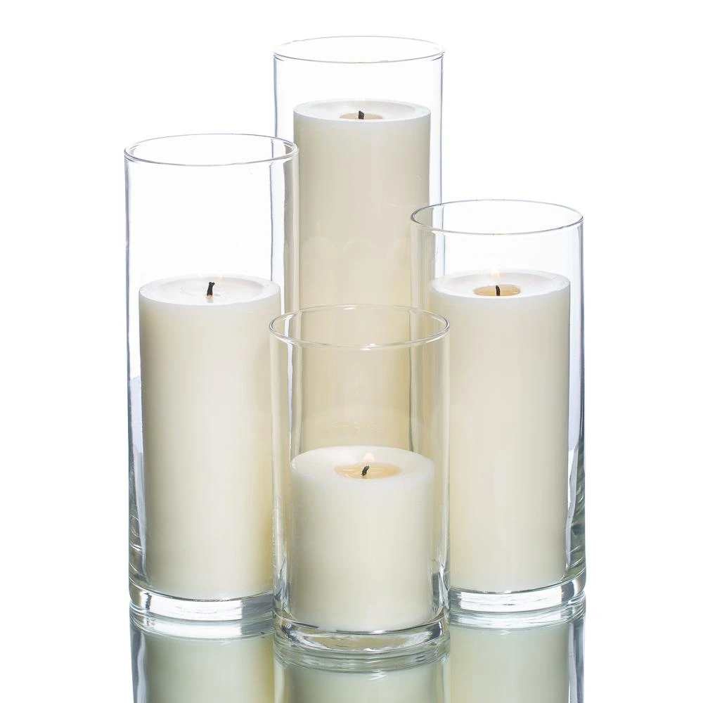 Richland Pillar Candles & Eastland Cylinder Holders Set Of 4 16 Richland Pillar Candles & Eastland Cylinder Holders Set Of 4 - Image 16