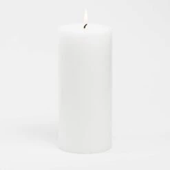Richland 4" X 9" White Pillar Candles Set Of 6