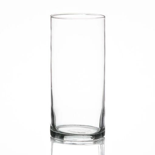 Eastland Cylinder Floating Candle Holder 3.25"x7.5" Set Of 12