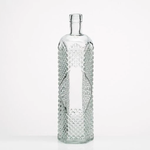 Richland Glass Textured Bottle Set Of 6