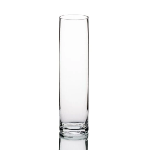 Richland Sloan Cylinder Vase 3" X 11.75" Set Of 24