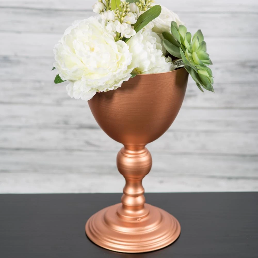 Richland Copper Finish Goblet Compote 12" (Medium) Set Of 4 2 Richland Copper Finish Goblet Compote 12" (Medium) Set Of 4 - Image 2