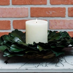Richland Preserved Magnolia Wreath 17" 6 Richland Preserved Magnolia Wreath 17" -Comme Des Garcons Store 967a0401